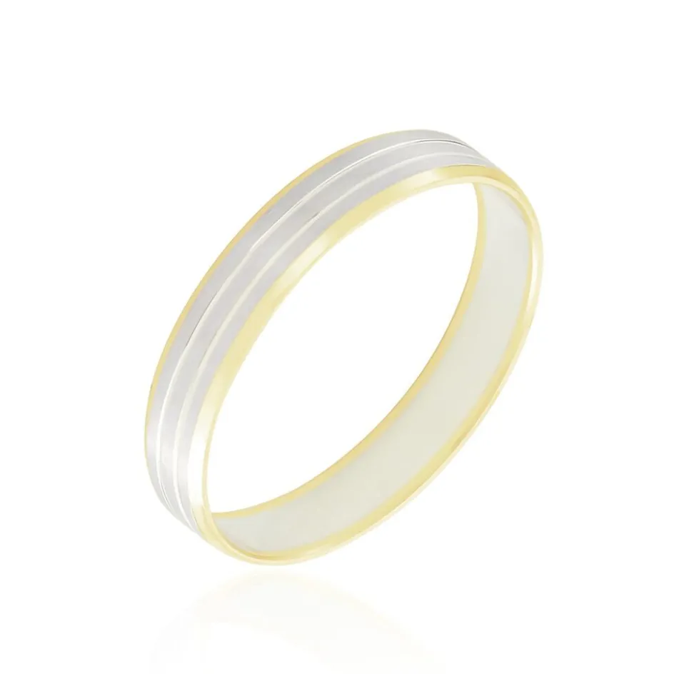 Histoire d'Or Alliance Ahmad Or Bicolore* Bijoux Personnalisés|Bagues
