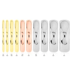 Best Histoire d'Or Alliance Aphroditia Demi Jonc Bombé or rose