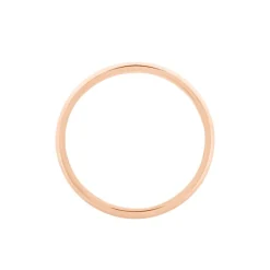 Histoire d'Or Alliance Aphroditia Demi Jonc Bombé* Bijoux Personnalisés|Bagues