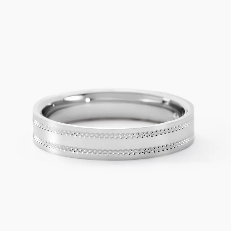 Histoire d'Or Alliance Apollon Or Blanc* Bijoux Personnalisés|Bagues