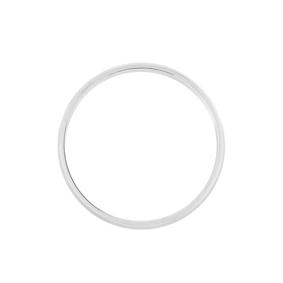 Sale Histoire d'Or Alliance Artemissia Ruban Plat Or Blanc