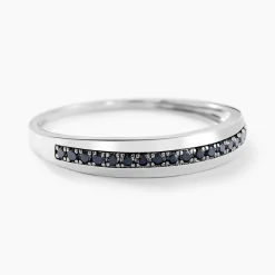Histoire d'Or Alliance Black Diamond Or Blanc Diamant* Bagues|Alliances