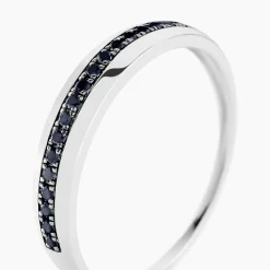 Histoire d'Or Alliance Black Diamond Or Blanc Diamant* Bagues|Alliances