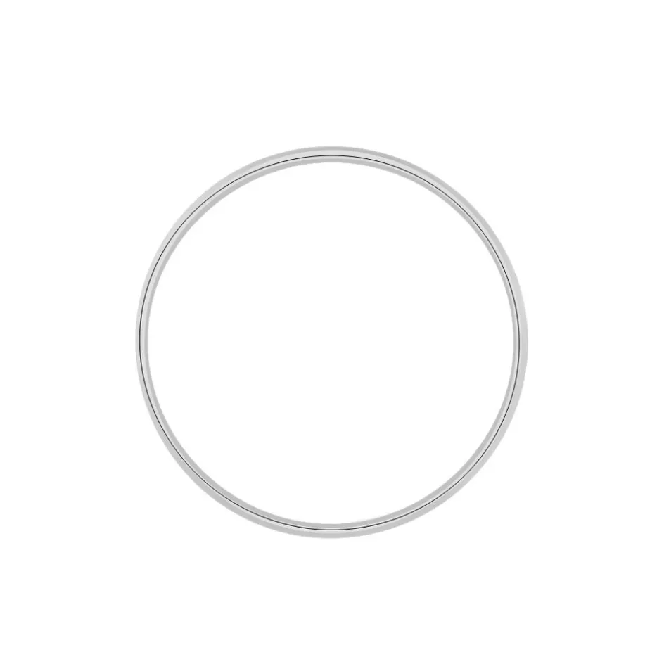 Histoire d'Or Alliance Celestyn Demi Jonc Classique Palladium Blanc* Bijoux Personnalisés|Bagues