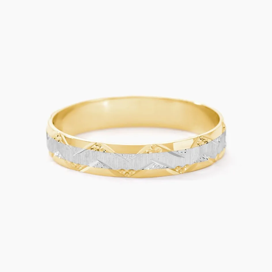 Histoire d'Or Alliance Clotilde Demi Jonc Classique* Bijoux Personnalisés|Bagues