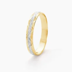 Histoire d'Or Alliance Clotilde Demi Jonc Classique* Bijoux Personnalisés|Bagues