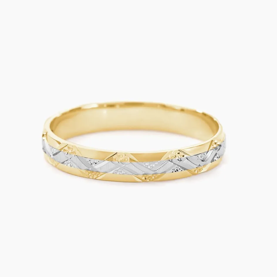 Histoire d'Or Alliance Clotilde Demi Jonc Classique* Bijoux Personnalisés|Bagues