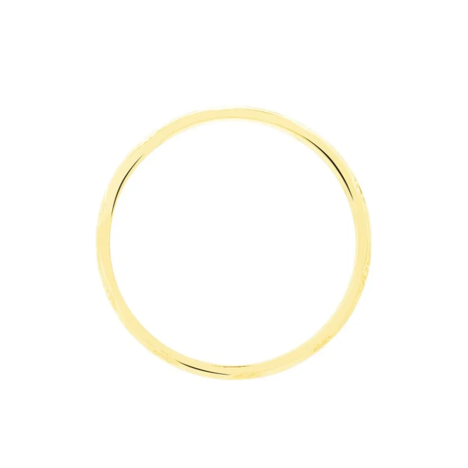 Histoire d'Or Alliance Clotilde Demi Jonc Classique* Bijoux Personnalisés|Bagues