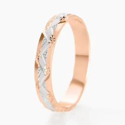 Histoire d'Or Alliance Clotilde Demi Jonc Classique* Bijoux Personnalisés|Bagues