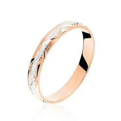 Histoire d'Or Alliance Clotilde Ruban Plat* Bijoux Personnalisés|Bagues