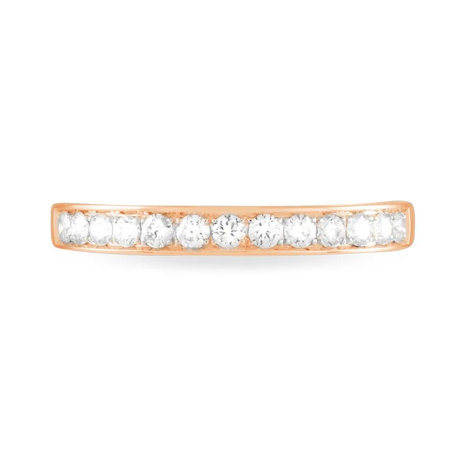 Discount Histoire d'Or Alliance Collection Juliette Or Rose Diamant