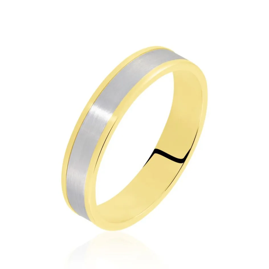 Histoire d'Or Alliance Darko Or Bicolore* Bijoux Personnalisés|Bagues