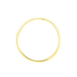 Histoire d'Or Alliance Demi Jonc Classique Or Jaune* Bijoux Personnalisés|Bagues