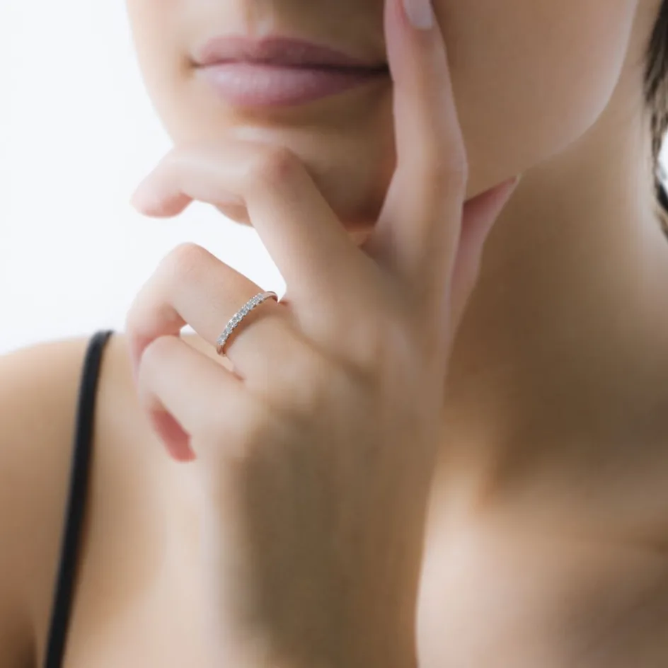 Hot Histoire d'Or Alliance Eloise or blanc diamant