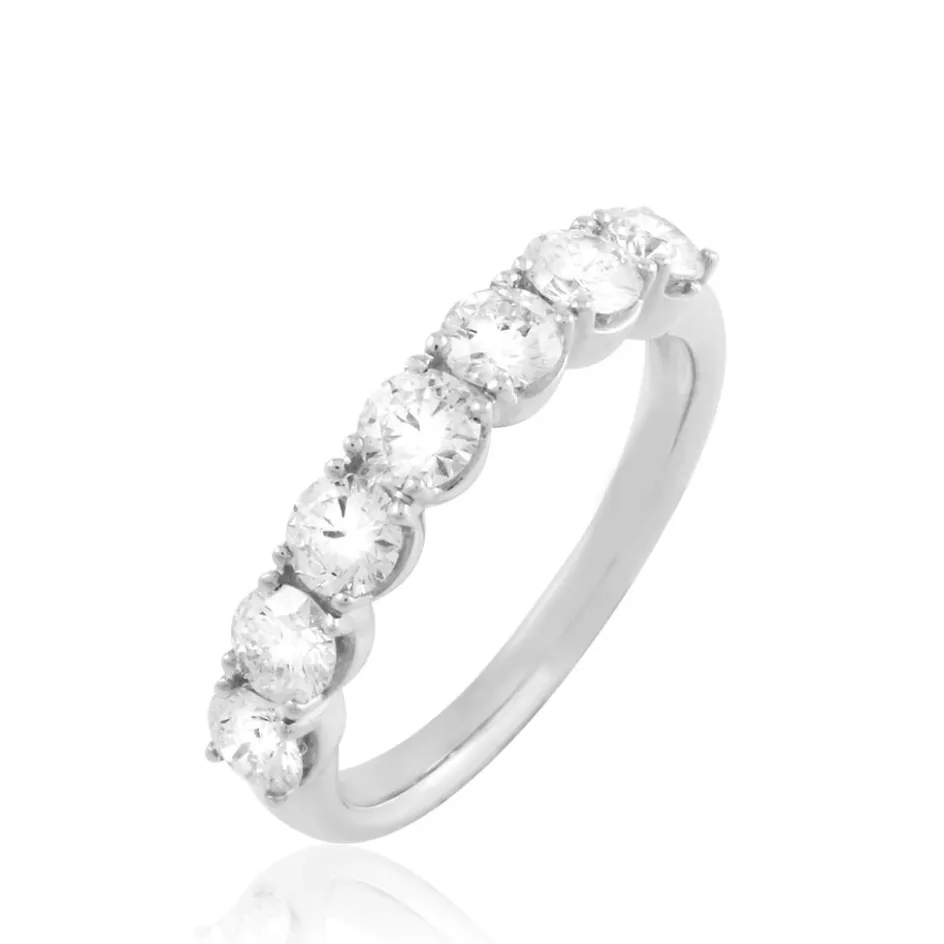 Clearance Histoire d'Or Alliance Eloise or blanc diamant