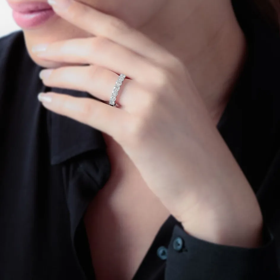 Discount Histoire d'Or Alliance Eloise or blanc diamant