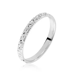 Histoire d'Or Alliance Fantaisie Diamantee or blanc