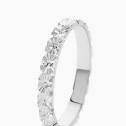 Sale Histoire d'Or Alliance Fleur Or Blanc