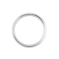 Clearance Histoire d'Or Alliance Gaia Ruban Plat Or Blanc