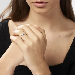 Hot Histoire d'Or Alliance Giulia or blanc diamant