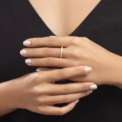 Outlet Histoire d'Or Alliance Giulia or jaune diamant