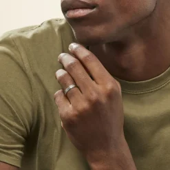 Discount Histoire d'Or Alliance Harmonia Facetee Or Blanc