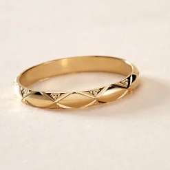 Histoire d'Or Alliance Harmonie Demi Jonc Classique Or Jaune* Bijoux Personnalisés|Bagues