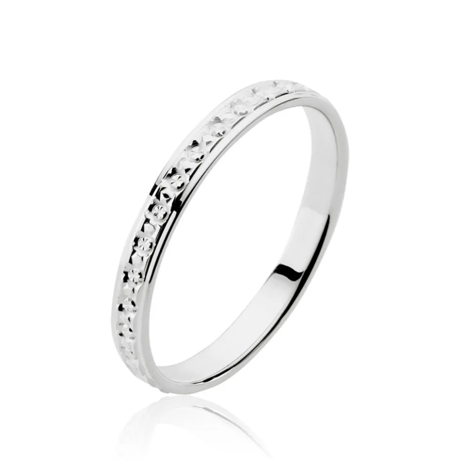 Discount Histoire d'Or Alliance Heldea Or Blanc