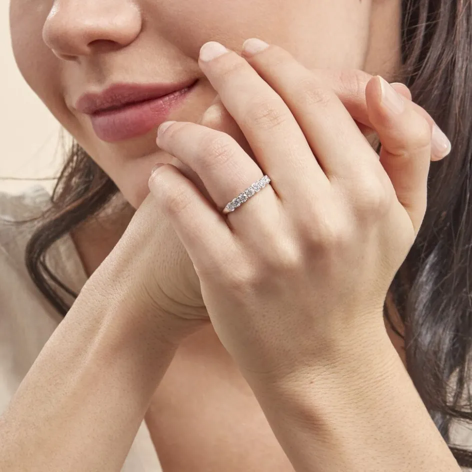 Histoire d'Or Alliance Hera Or Blanc Diamant* Bagues|Alliances