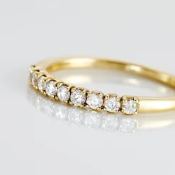 Online Histoire d'Or Alliance Hera or jaune diamant