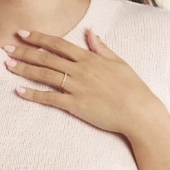 Online Histoire d'Or Alliance Hera or jaune diamant