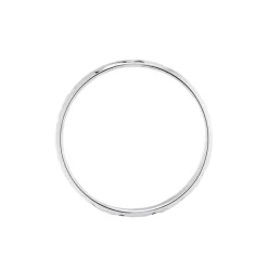 Histoire d'Or Alliance Herveva Ruban Plat Or Blanc* Bijoux Personnalisés|Bagues