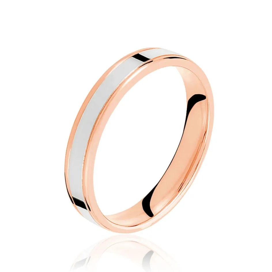 Sale Histoire d'Or Alliance Hevan Ruban Or Bicolore