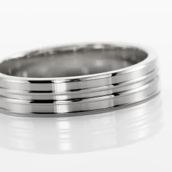 Histoire d'Or Alliance Horatius Ruban Palladium* Bijoux Personnalisés|Bagues