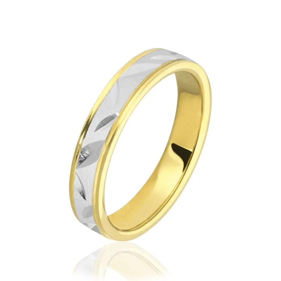 Outlet Histoire d'Or Alliance Ilki Ruban Or Bicolore