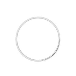 Histoire d'Or Alliance Julie Ruban Classique Or Blanc* Bijoux Personnalisés|Bagues