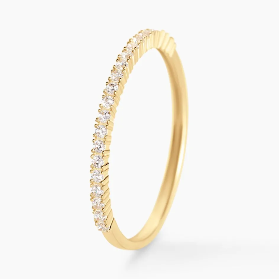 Discount Histoire d'Or Alliance Julietta Or Jaune Oxyde De Zirconium