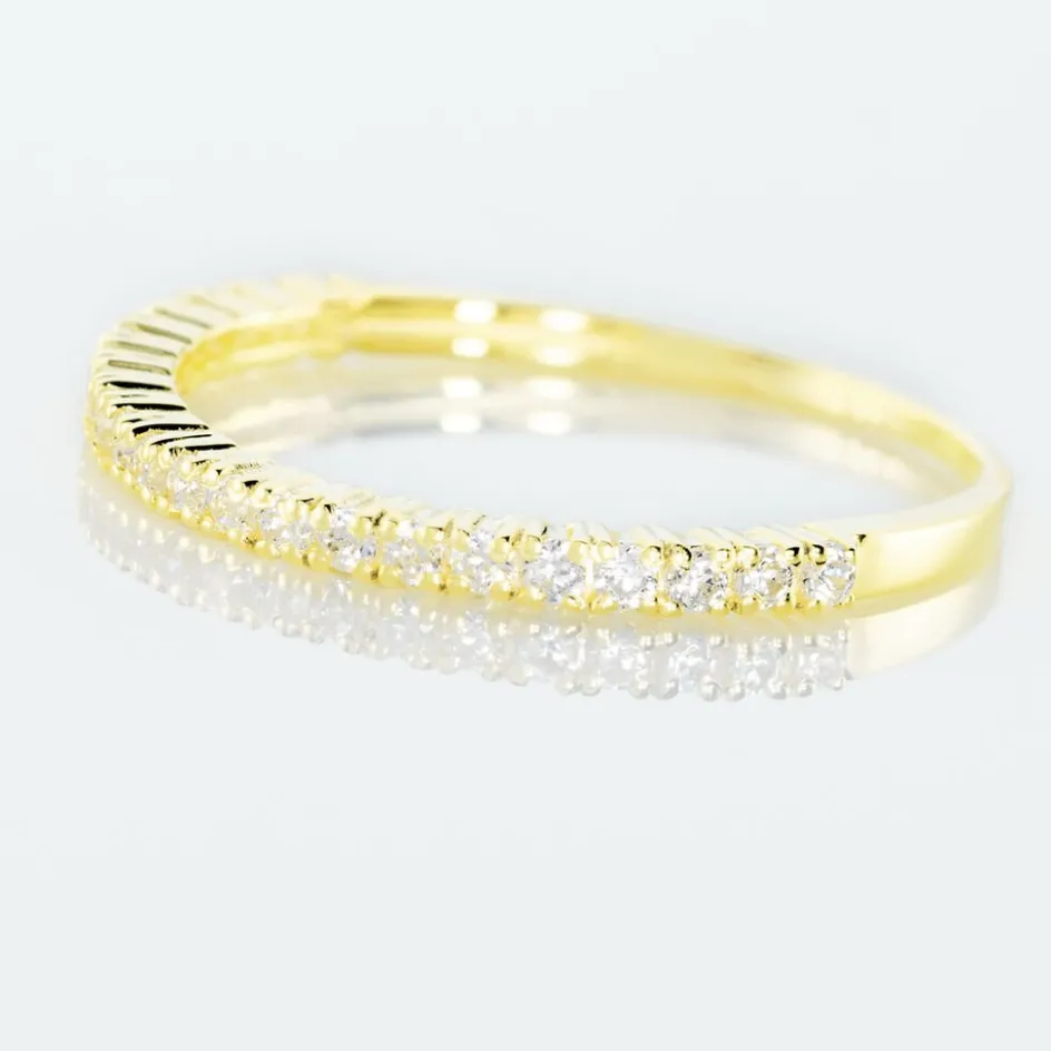 Discount Histoire d'Or Alliance Julietta Or Jaune Oxyde De Zirconium