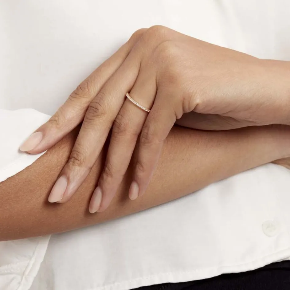 Discount Histoire d'Or Alliance Julietta Or Jaune Oxyde De Zirconium