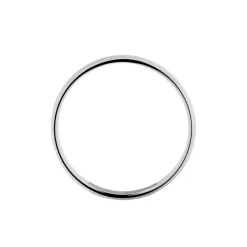 Discount Histoire d'Or Alliance Khelya Ruban Plat Argent Blanc