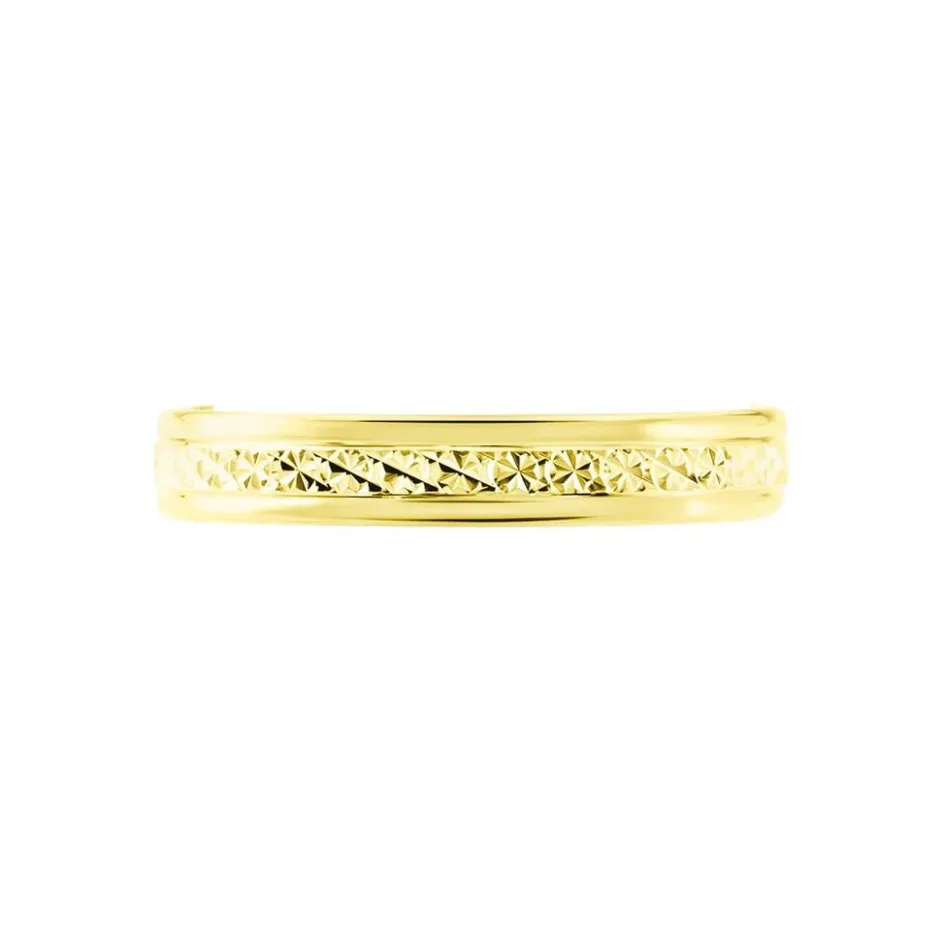 Histoire d'Or Alliance Laura Ruban Plat Or Jaune* Bijoux Personnalisés|Bagues