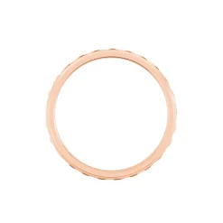 New Histoire d'Or Alliance Laura Ruban Plat or rose