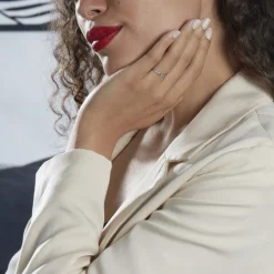 Histoire d'Or Alliance Lily-fleur Or Blanc* Bijoux Personnalisés|Bagues