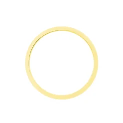 Histoire d'Or Alliance Madin Ruban Plat Or Bicolore