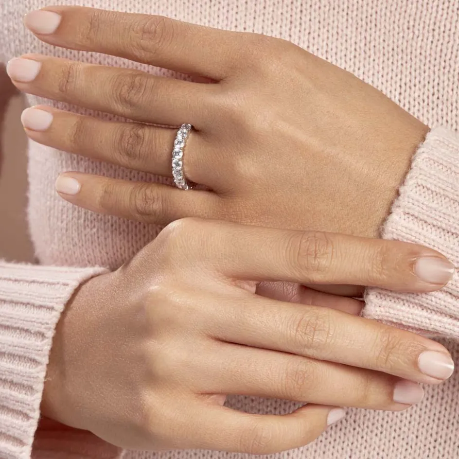 Histoire d'Or Alliance Marjorie Or Blanc Oxyde De Zirconium* Bagues|Alliances