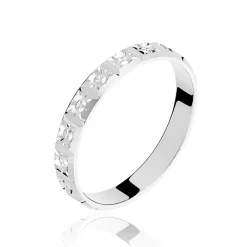 Sale Histoire d'Or Alliance Marya Carree Diamantee Ruban Plat or blanc