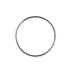 Histoire d'Or Alliance Marya Carree Diamantee Ruban Plat* Bijoux Personnalisés|Bagues