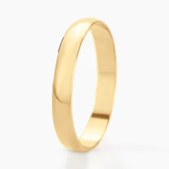 Histoire d'Or Alliance Meredithe Demi Jonc Classique Or Jaune* Bijoux Personnalisés|Bagues