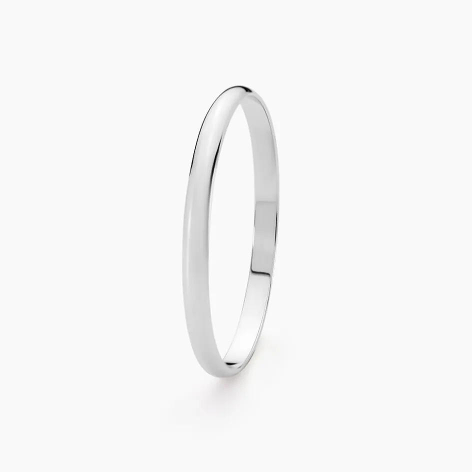 Histoire d'Or Alliance Meredithe Or Blanc - test* Bijoux Personnalisés|Bagues