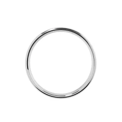 Histoire d'Or Alliance Merylle Ruban Plat Or Blanc* Bijoux Personnalisés|Bagues